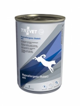 TROVET Hypoallergenic RRD with rabbit - Wet dog food - 400 g