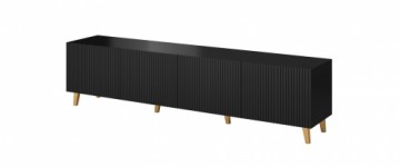 Cama Meble Cama RTV cabinet PAFOS 200x42x52 Black matt