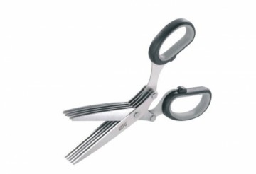 GEFU 12660 kitchen scissors 191 mm Black, Stainless steel Herb