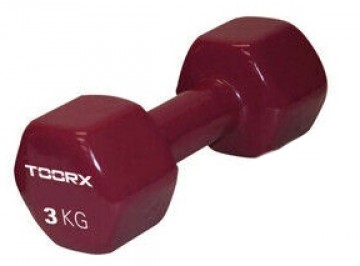 Dumbbell vinyl TOORX MV-3 3кг