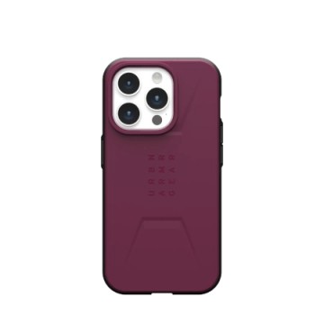 UAG Civilian Magsafe - protective case for iPhone 15 Pro (Bordeaux)