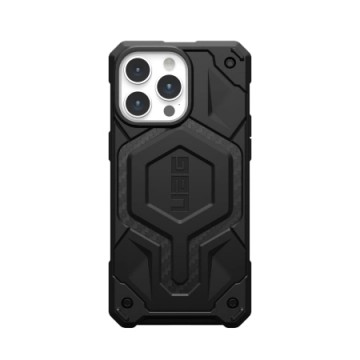 UAG Monarch Pro - protective case for iPhone 15 Pro Max, compatible with MagSafe (carbon fiber)