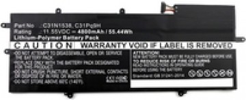 CoreParts Аккумулятор для ноутбука Asus 55Wh Li-Pol 11.55V 4545mAh 5706998635556 0B200-02080000 C31N1538 C31PQ9H MICROBATTERY