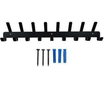 Polski Producent Wall hanger (17 hooks) - black (15611-0)