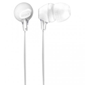 SONY in-ear austiņas (baltas) - MDR-EX15LPW