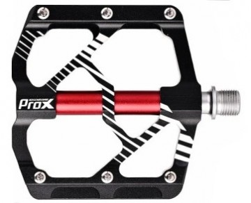 Pedāļi ProX Stig Pro 34 Alu Pins axle Cr-Mo black