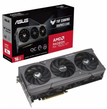 Graphics Card|ASUS|AMD Radeon RX 7600 XT|16 GB|GDDR6|128 bit|PCIE 4.0 16x|1xHDMI|3xDisplayPort|RX7600XT-O16G-GAMING