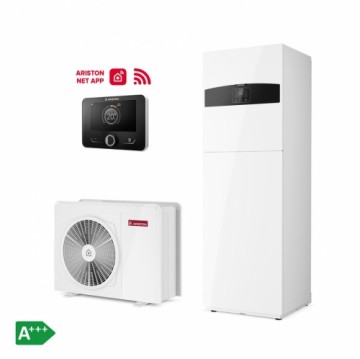 Теплонасос Ariston NIMBUS COMPACT 50 S NET R32, воздух-вода, с интегрированым бойлером, с Wi-Fi, 7.57 kW