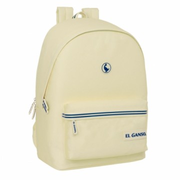 Laptop Backpack El Ganso Basics Beige 31 x 44 x 18 cm