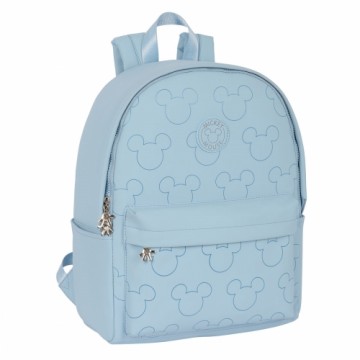 Рюкзак для ноутбука Mickey Mouse Clubhouse Teen Snow Синий 31 x 40 x 16 cm