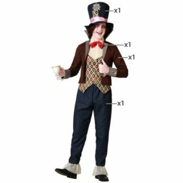 Bigbuy Carnival Маскарадные костюмы для взрослых Безумный шляпник