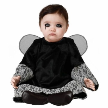 Bigbuy Carnival Маскарадные костюмы для младенцев Ангел Чёрный
