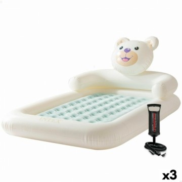 Надувная кровать Intex Junior Медведь 114 x 10 x 178 cm 3 штук