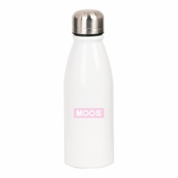 Ūdens pudele Moos Butterflies Balts 500 ml