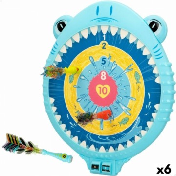 центр мишени Colorbaby Детский Магнитный Акула 25,5 x 30,5 x 2 cm (6 штук)