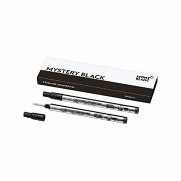 Refill for ballpoint pen Montblanc 128225 Black (2 Units)