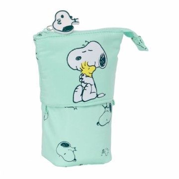 Pencil Holder Case Snoopy Groovy Green 8 x 19 x 6 cm