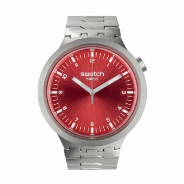 Часы унисекс Swatch SB07S104G Чёрный Серебристый