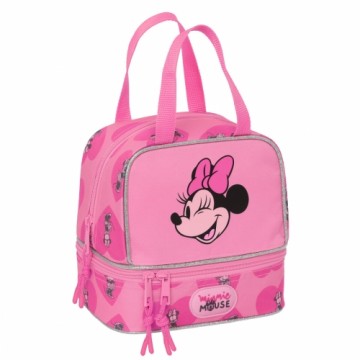 Контейнер для обеда Minnie Mouse Loving Розовый 20 x 20 x 15 cm