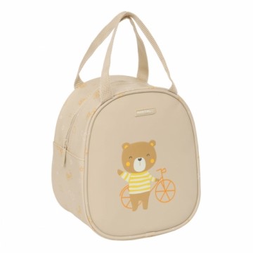 Thermal Lunchbox Safta Beige 19 x 22 x 14 cm