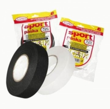 Tempish Hockey tape 25mx25mm tearable Black