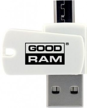 GOODRAM CARD READER microSD/SDHC USB 2.0/microUSB