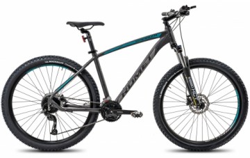 Velosipēds Romet Rambler R7.4 2024 graphite-silver-turquoise-20" / L