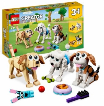 LEGO 31137 Adorable Dogs Konstruktors