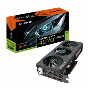 Gigabyte GeForce RTX 4070 Ti SUPER EAGLE OC 16GB - 16GB GDDR6X, 1x HDMI, 3x DP