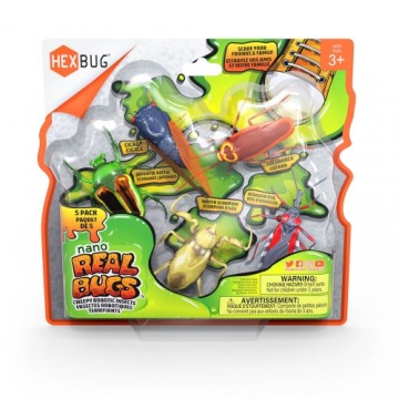 HEXBUG Интерактивная игрушка Nano Real Bugs 5 шт