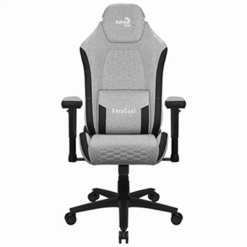 Spēļu Krēsls Aerocool AEROCROWN-ASH-GREY Pelēks Melns