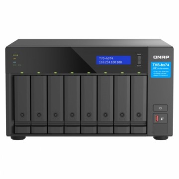 NAS Tīkla Suzrage Qnap TVS-H874-I5-32G Melns Intel Core i5-1240