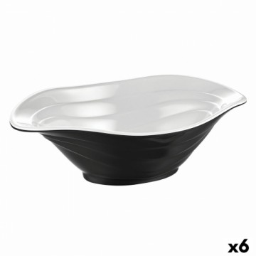 Bowl Viejo Valle Black 33 x 23 x 10,5 cm (6 Units)