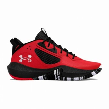 Basketbola Apavi Pieaugušajiem Under Armour Lockdown 6 Sarkans