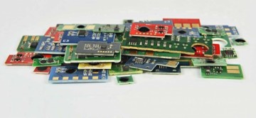 Chip Yellow Kyocera TK8375Y, TK-8375Y (1T02XDANL0)