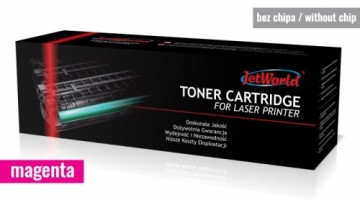 Toner cartridge JetWorld compatible with HP 207X W2213X Color LaserJet Pro M255dw, M255nw, MFP M282nw, MFP M283cdw, MFP M283fdn, MFP M283fdw 2.45K Magenta (toner cartridge without a chip - relocate it from an OEM cartridge (A or X series) - please re