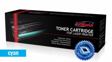 Toner cartridge JetWorld compatible with HP 415A W2031A LaserJet Color Pro M454, M479 2.1K Cyan