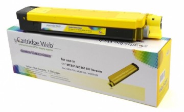 Toner cartridge Cartridge Web Yellow Oki MC851 replacement 44059165