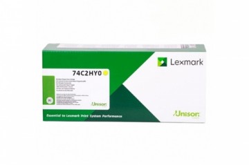 Original Toner Yellow Lexmark CS725 (74C2HY0)