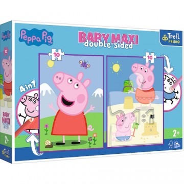 TREFL PEPPA PIG Baby Maxi puzle, 10x2 gab.