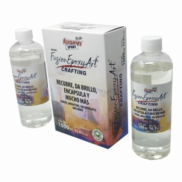 Epoxy resin Fusion Epoxy Black Label Rescruv1 Прозрачный 1 L 2 Предметы