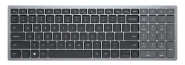 DELL KB740 keyboard RF Wireless + Bluetooth QWERTY US International Grey, Black