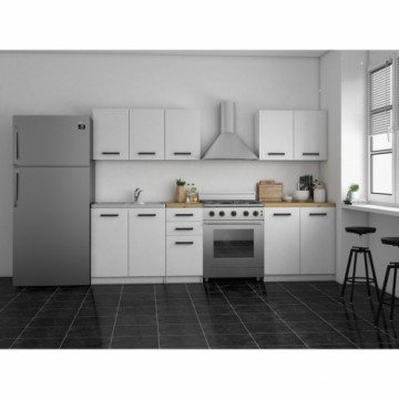 Top E Shop Topeshop KUCHNIA SET 200 BIEL kitchen/dining room furniture set