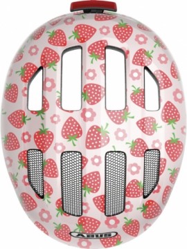 Velo ķivere Abus Smiley 3.0 LED rose strawberry-S (45-50)