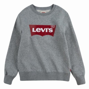 Bērnu Sporta Krekls bez Kapuča Levi's  Batwing Crewneck  Tumši pelēks