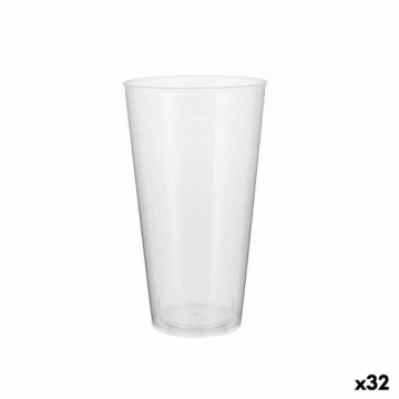 Vairākkārt lietojamu glāžu komplekts Algon Plastmasa Caurspīdīgs 10 Daudzums 450 ml (32 gb.)