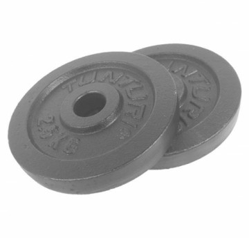 Tunturi Plates Black 2.5kg, Pair