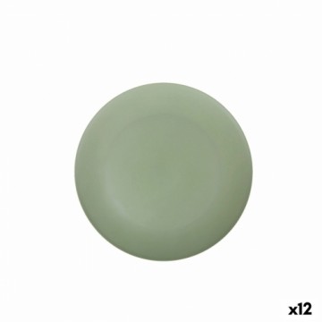 Плоская тарелка Alfares меламин Зеленый 32,5 x 2 cm (12 штук)
