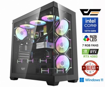 Mdata Gaming Core i5-14400F 32GB 512GB SSD 1TB HDD RTX 4060 8GB Windows 11