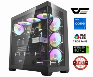 Mdata Gaming Core i7-12700F 16GB 512GB SSD 1TB HDD RTX 4070 12GB NoOs